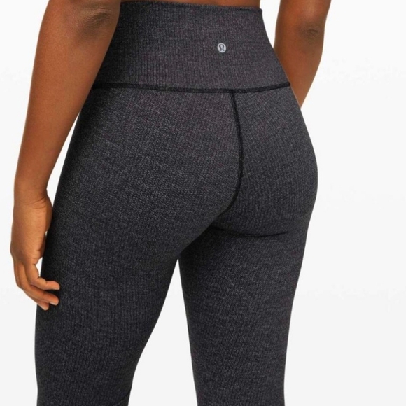 💥Lululemon Wunder Under Leggings Heathered Herringbone - Picture 2 of 8